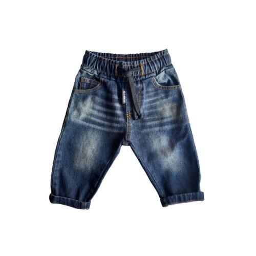 Jeans effetto raggi neonato REBEL