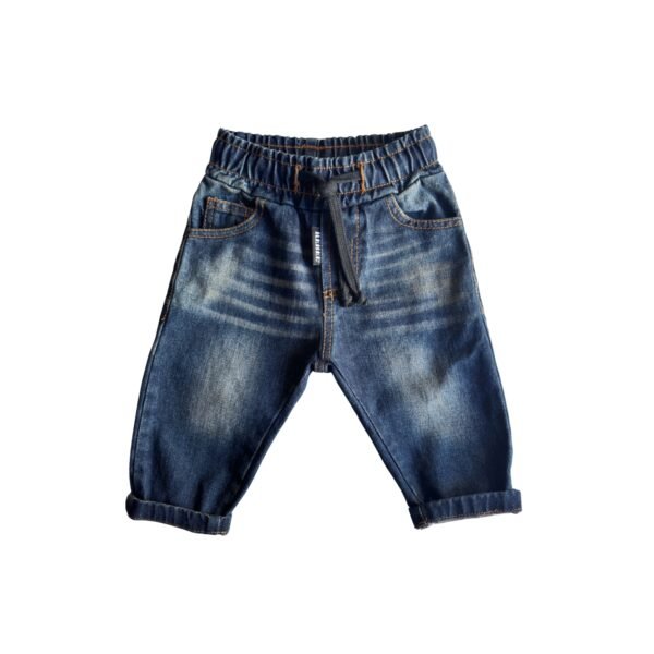 Jeans effetto raggi neonato REBEL